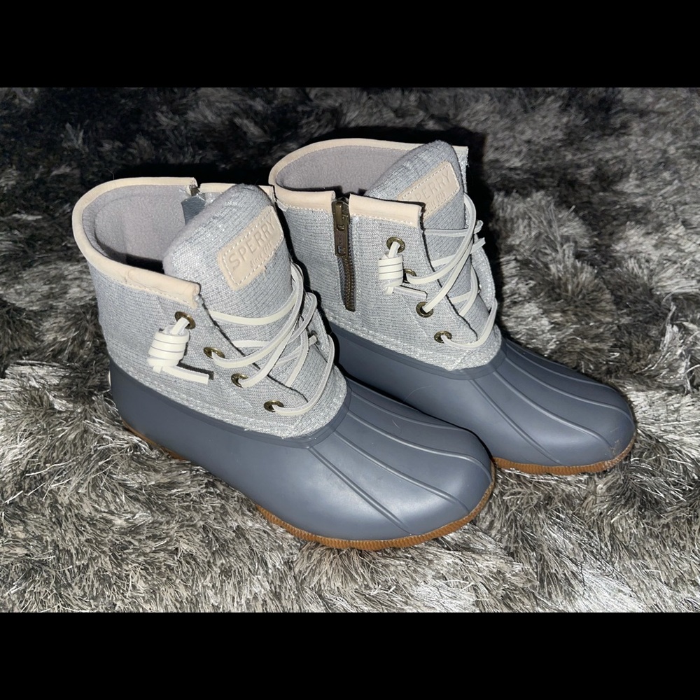 Sparkly Sperry Duck Boots